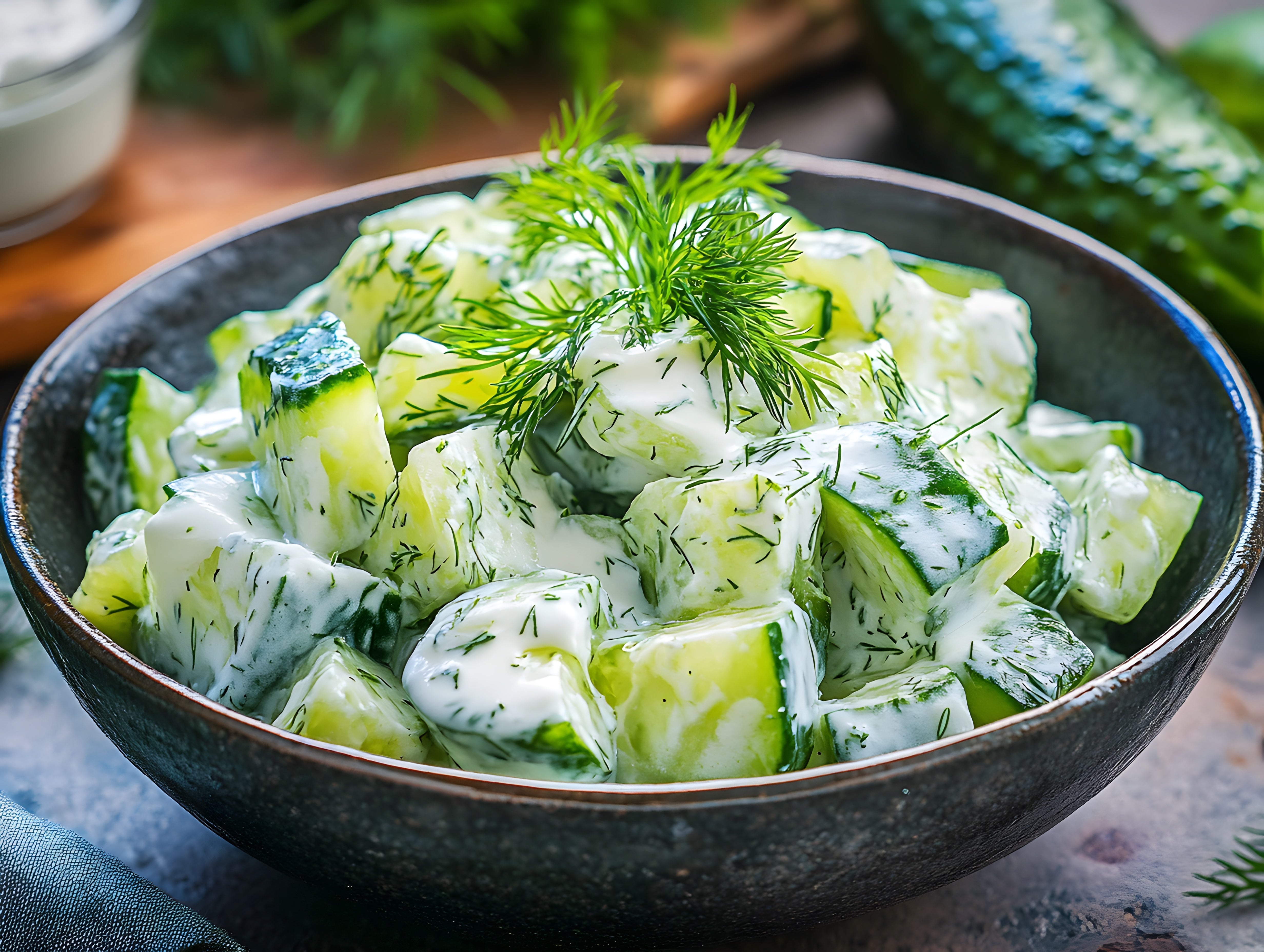 Creamy Sour Cream & Onion Salad Dressing